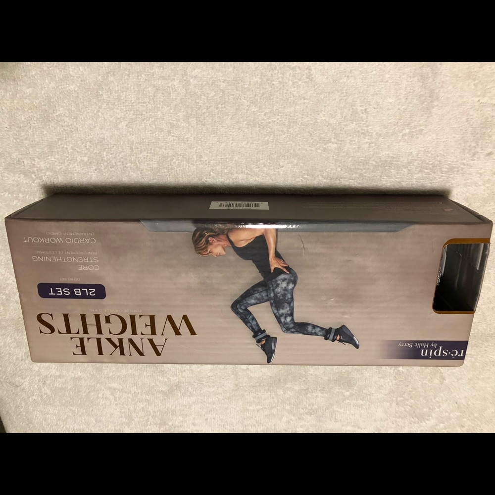 Re-Spin by Halle Berry Ankle Weights 2 LBs